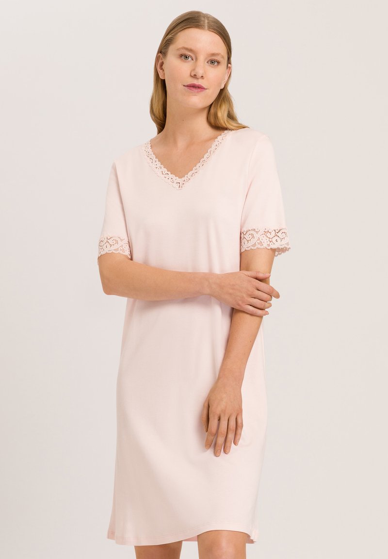 Hanro MOMENTS - Camicia da notte - crystal pink