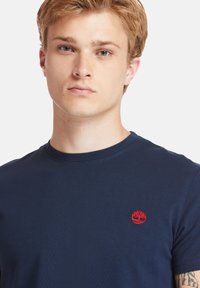 Timberland SHORT SLEEVE  - Tricou basic - dark sapphire