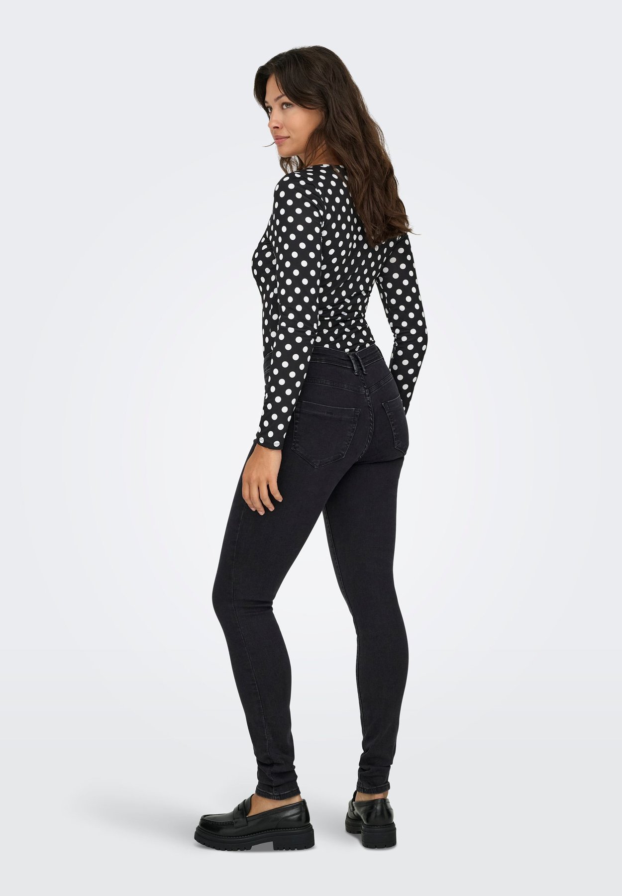 Skinny fit ONLSHAPE Mid waist