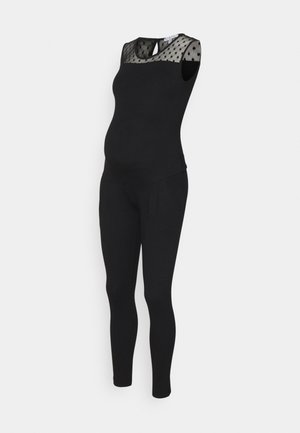 COMBIPLUMY - Overal - black