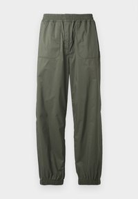 UNISEX - Trousers - green blackish