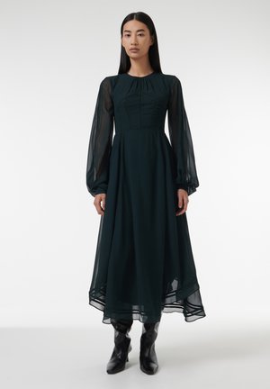 Leem MARKED WAIST  - Freizeitkleid - green