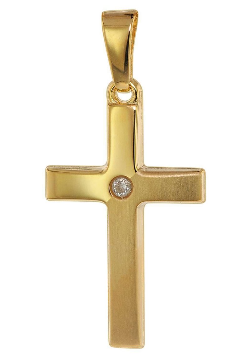 Thomas Sabo Damen Charm-Anhänger Kreuz Zirkonia Charm Club 925 Sterling