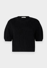 PUFF SHORTSLEEVE - Džemperis - black