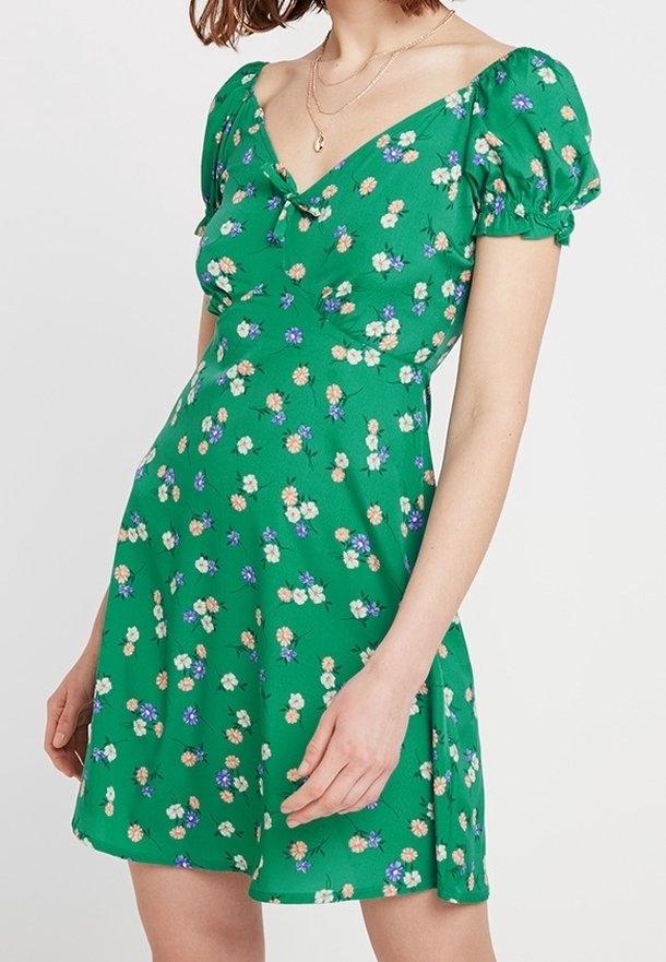 New Look Day dress - green - (Pre-owned) - Zalando.ie