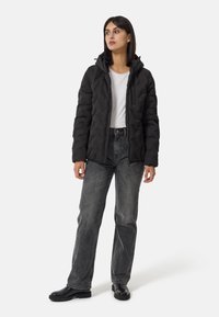 CASH-MERE PADDED MIT KAPUZE - Vinterjacka - schwarz