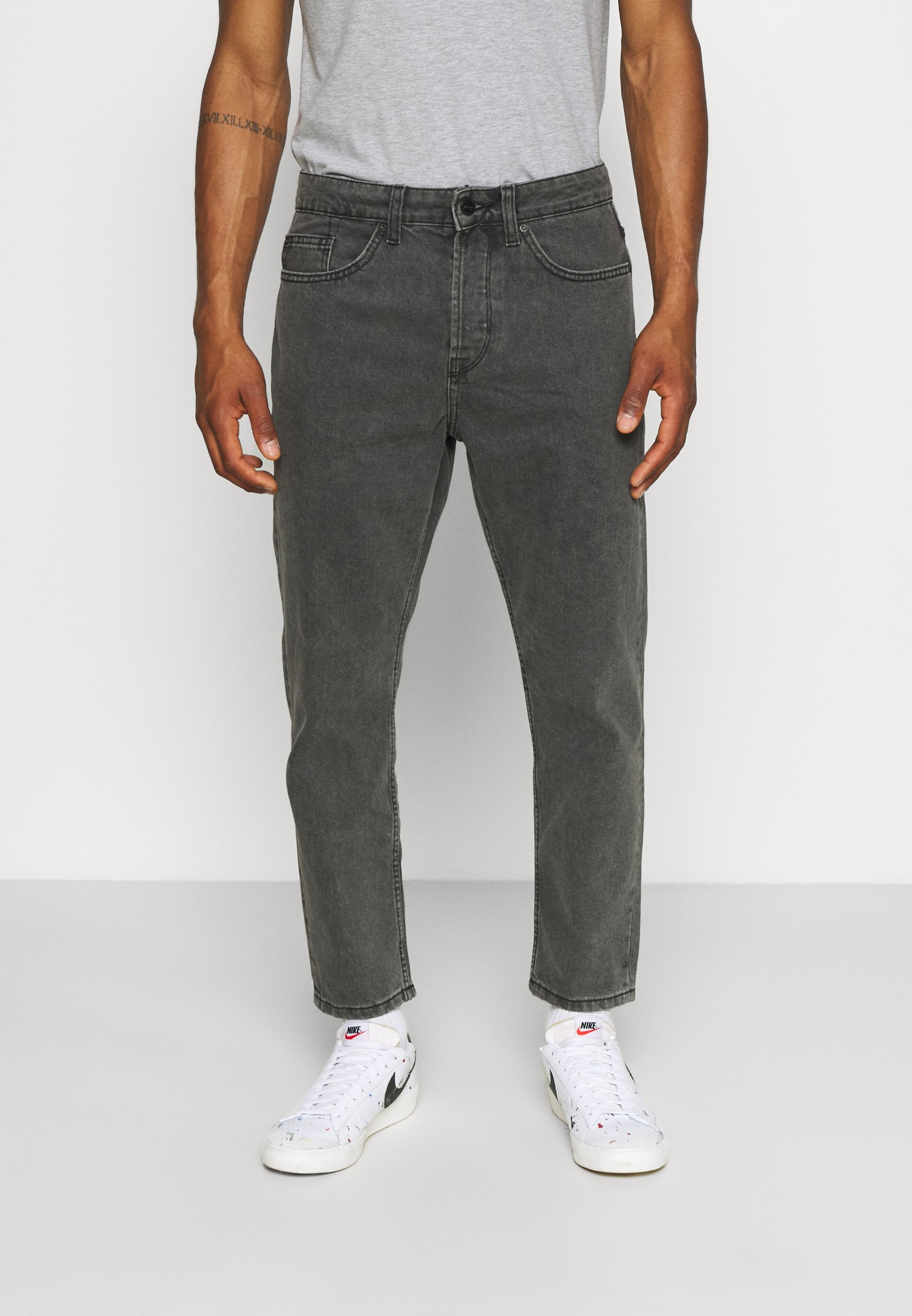 Only \u0026 Sons ONSAVI BEAM LIFE CROP - Vaqueros boyfriend - black denim/denim  negro - Zalando.es