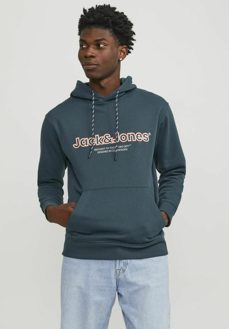 Jack & Jones JORLAKEWOOD HOOD - Felpa con cappuccio - magical forest