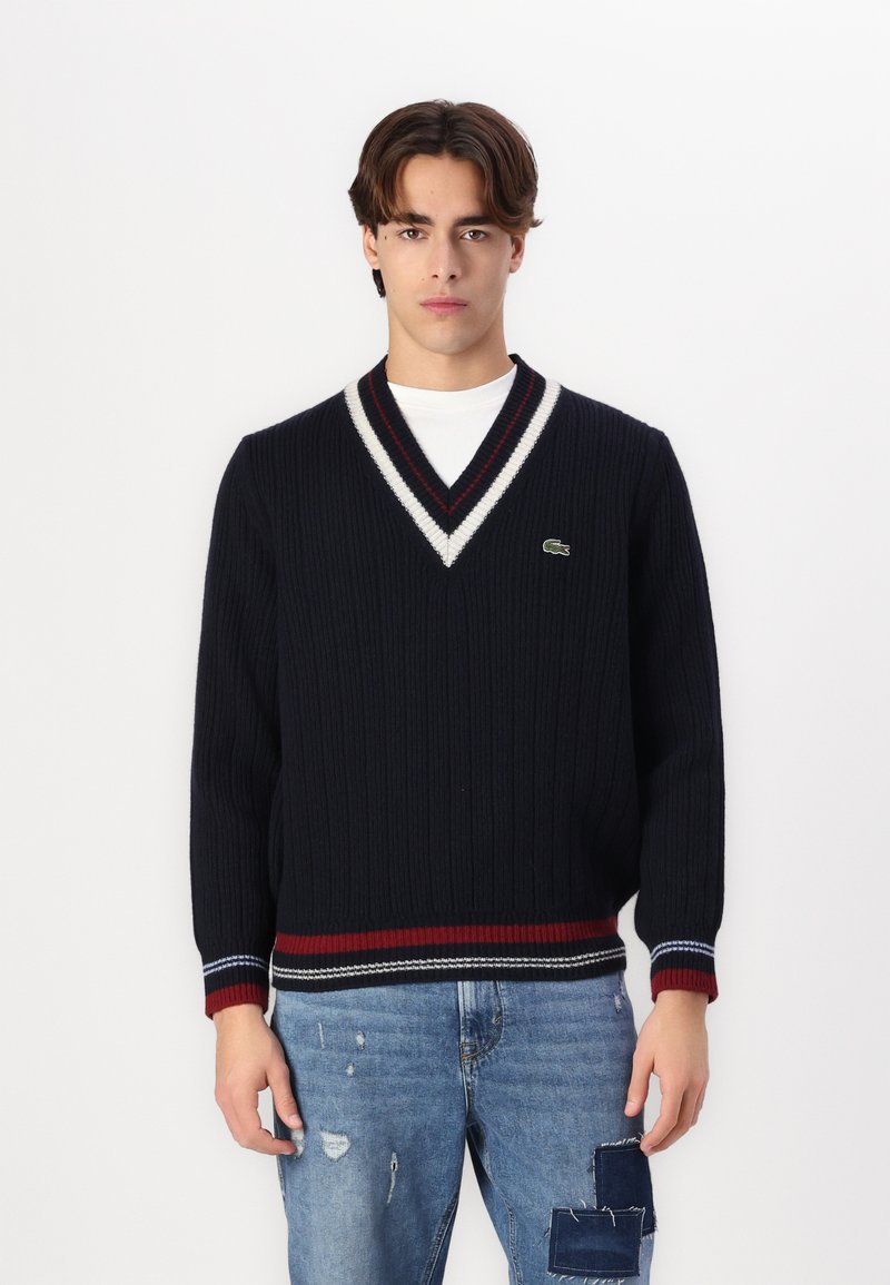 Lacoste Pulover - navy blue