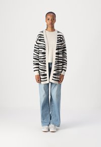 JDY LORRAINE ANIMAL  - Kardigán - cement