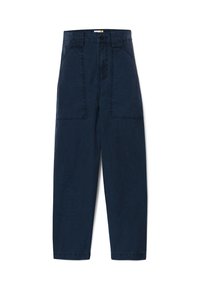 GARMENT DYE OXFORD FATIGUE - Jeans Relaxed Fit - dark sapphire