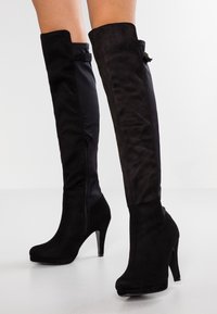 Anna Field Botas de tacón - black