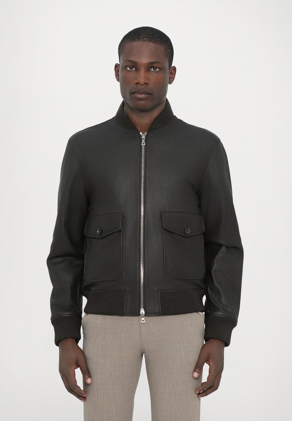 CARLO GRAIN  - Leather jacket