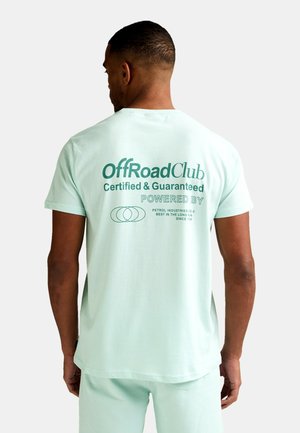 Petrol Industries, PETROL INDUSTRIES T-SHIRT KURZARMSHIRT - Triko s potiskem - hellgrün