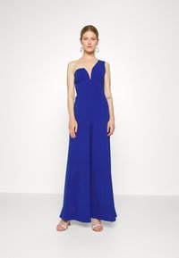 WAL G. FLEUR ONE SHOULDER JUMPSUIT - Macacão - electric blue