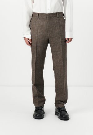 TEAGAN - Trousers - medium brown