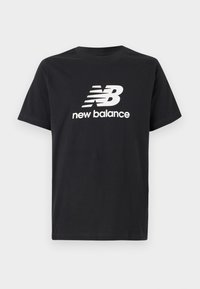 ESSENTIALS LOGO UNISEX - T-shirt estampada - black