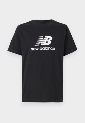 ESSENTIALS LOGO UNISEX - T-shirt con stampa - black