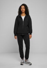 Sweat à Capuche Zipé Loose-Fit Urban Classics - Noir - 65% Coton, 35% Polyester - Neuf Avec Étiquettes