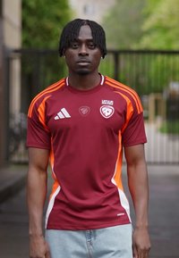adidas Performance LATVIAN LFF HOME - Fodboldtrøjer - team burgundy