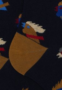 Gallo WITH HEN MOTIF - Calze - navy