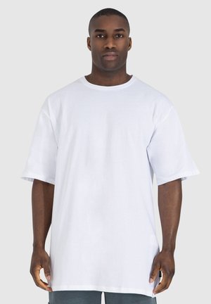 Smilodox OVERSIZE ECLIPSE - T-shirt basic - weiß