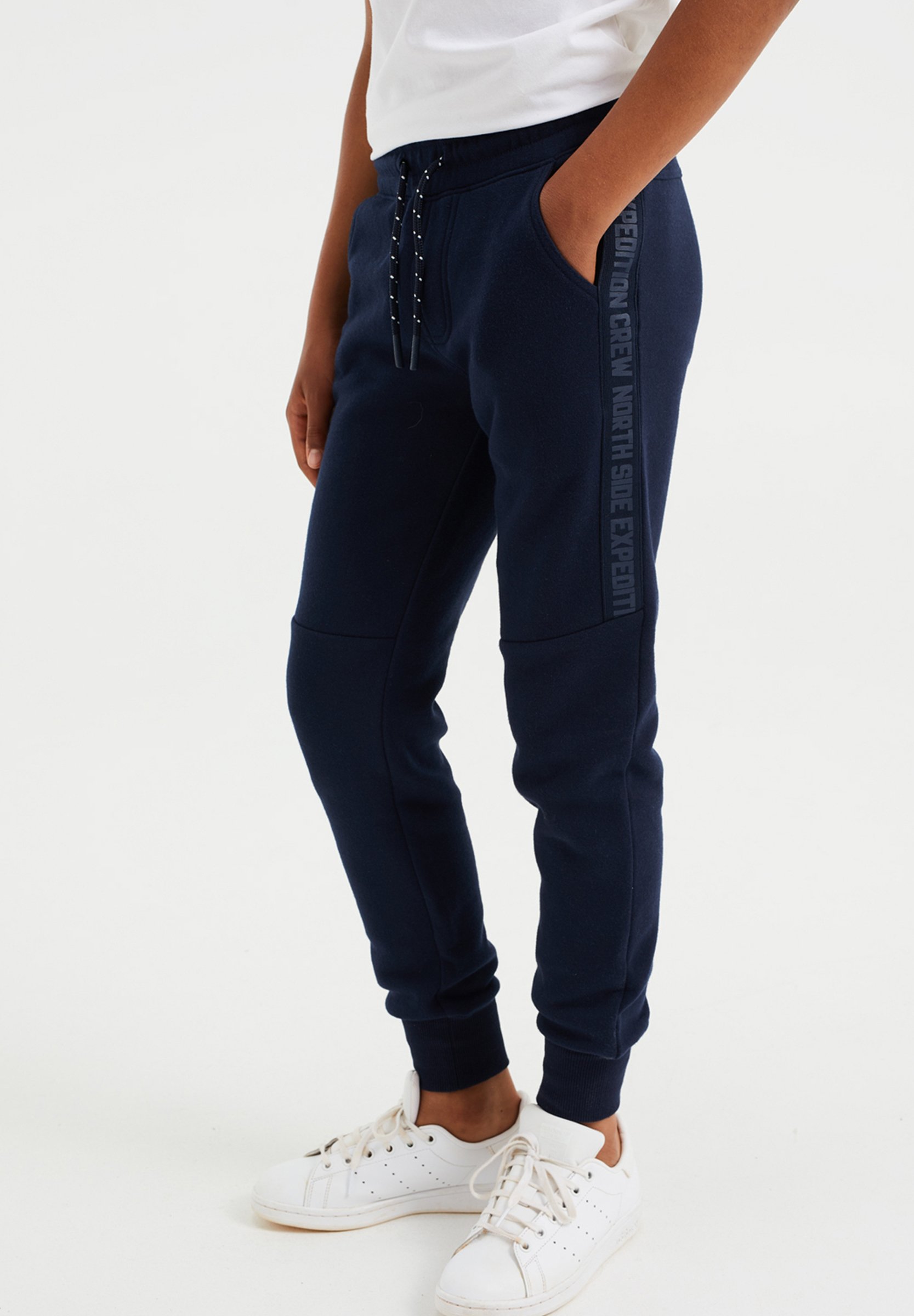 WE Fashion Pantalones deportivos - dark blue/azul marino - Zalando.es