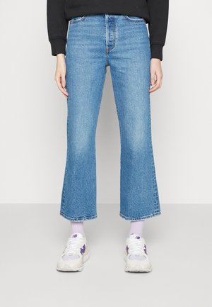 Jean bootcut - blue denim
