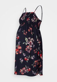 VMMPAGE SINGLET SHORT SMOCK DRESS - Rochie de zi - navy/mandy