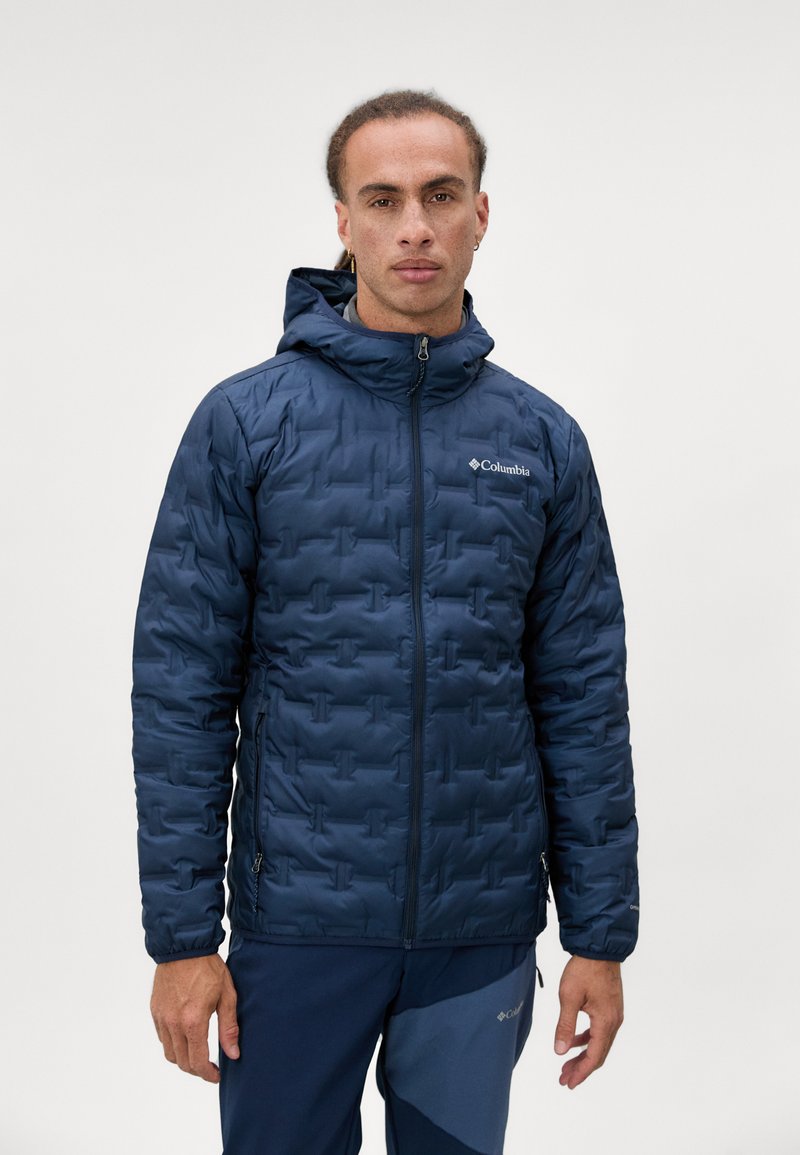Columbia DELTA RIDGE™ II HOODED JACKET - Dunjakker - collegiate navy ...