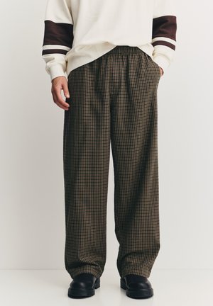 CHECK  - Nadrágok - grey