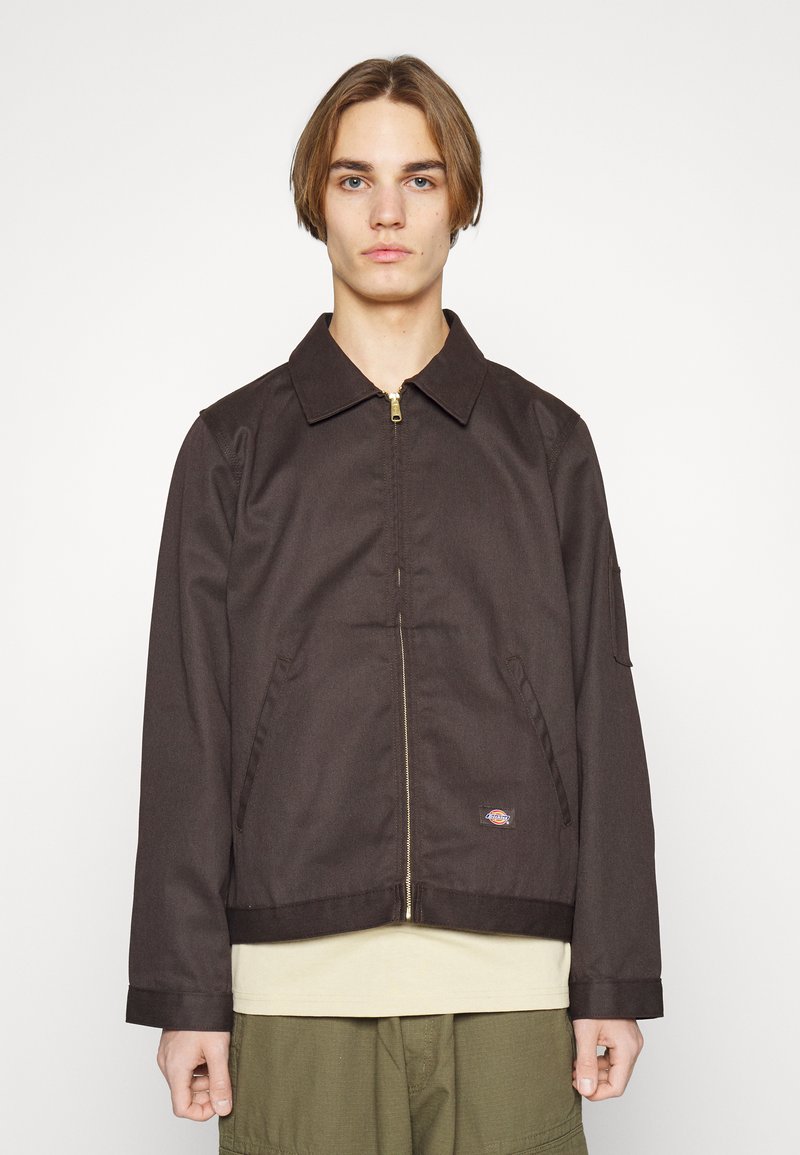 Dickies EISENHOWER JACKET - Lehká bunda - dark brown