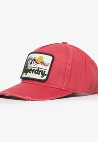Superdry & Co GRAPHIC  TRUCKER - Gorra - red graphic
