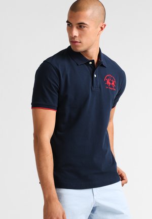 SHORT-SLEEVED POLO SHIRT - Polo - navy