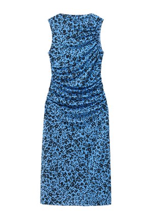 & OTHER STORIES, & OTHER STORIES GATHERED MIDI DRESS - Robe fourreau - blue black