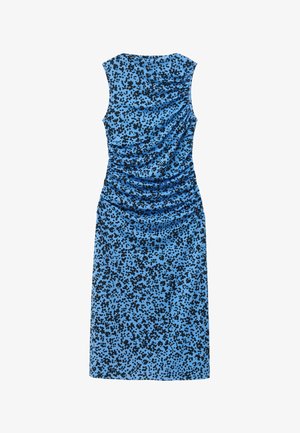 & OTHER STORIES, & OTHER STORIES GATHERED MIDI DRESS - Robe fourreau - blue black