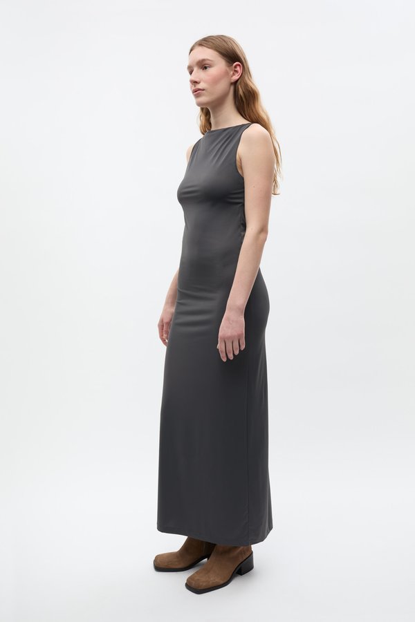 SCORPION DRESS - Jersey dress - asphalt3