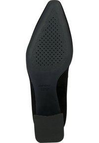Escarpins Geox Talon Moyen - Taille 36.5 - Noir Et Gris Foncé - Occasion Très Bon état