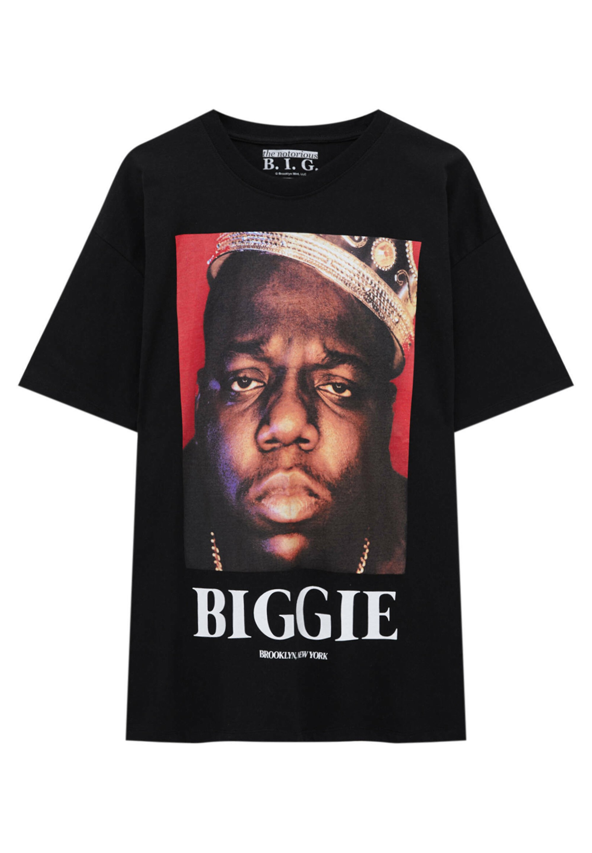 pull and bear biggie t shirt