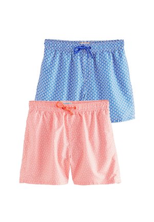 REGULAR FIT - PRINTED 2 PACK  - Badeshorts - navy