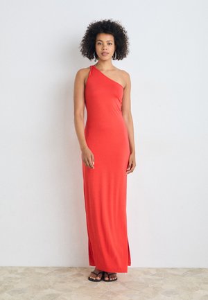 ONE SHOULDER DRESS - Rannatarvikud - flame