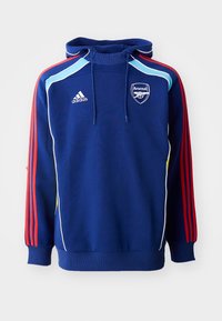 adidas Performance ARSENAL FC URBAN PURIST HOODIE - Klupska odjeća - victory blue/bright yellow/bright cyan