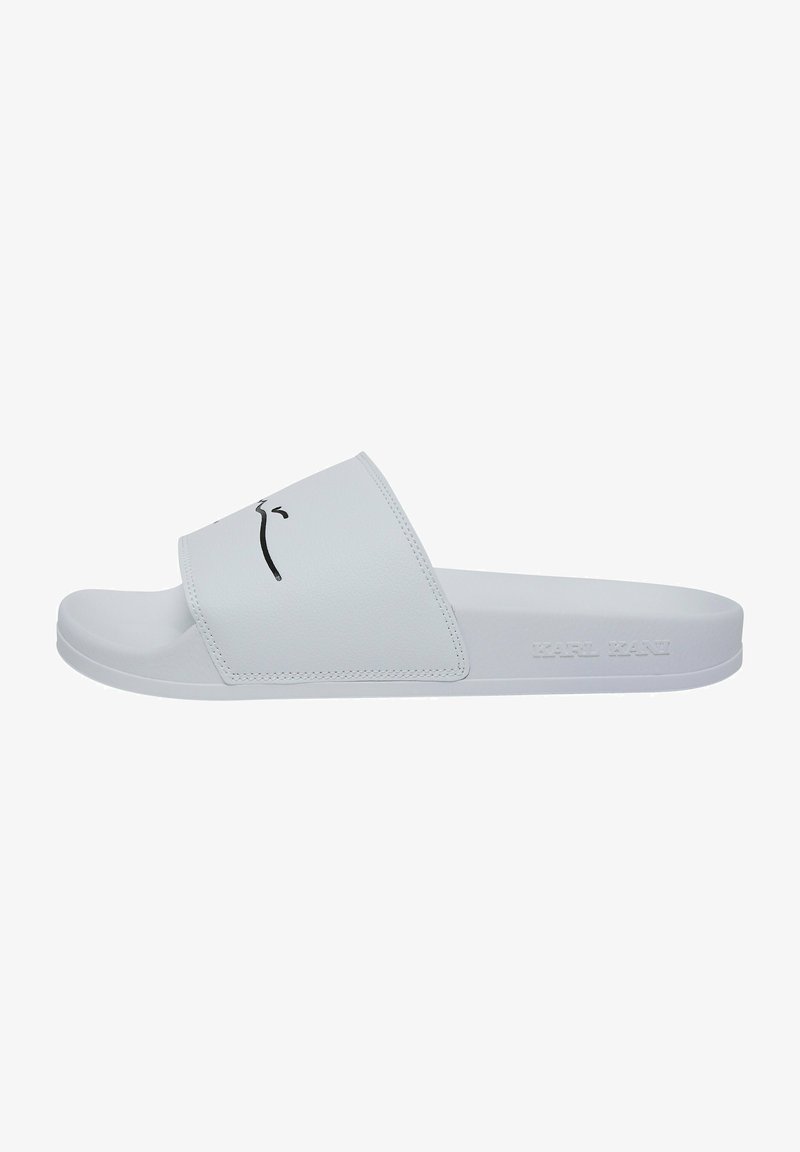 Karl Kani POOL - Tagant lahtised kingad - white