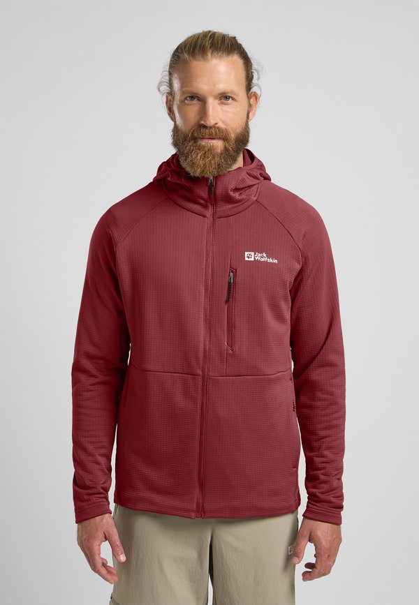 KOLBENBERG HOODED - Outdoorjacke - deep ruby