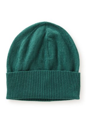 PLAIN WITH ROLL UP CUFF - Gorro - green