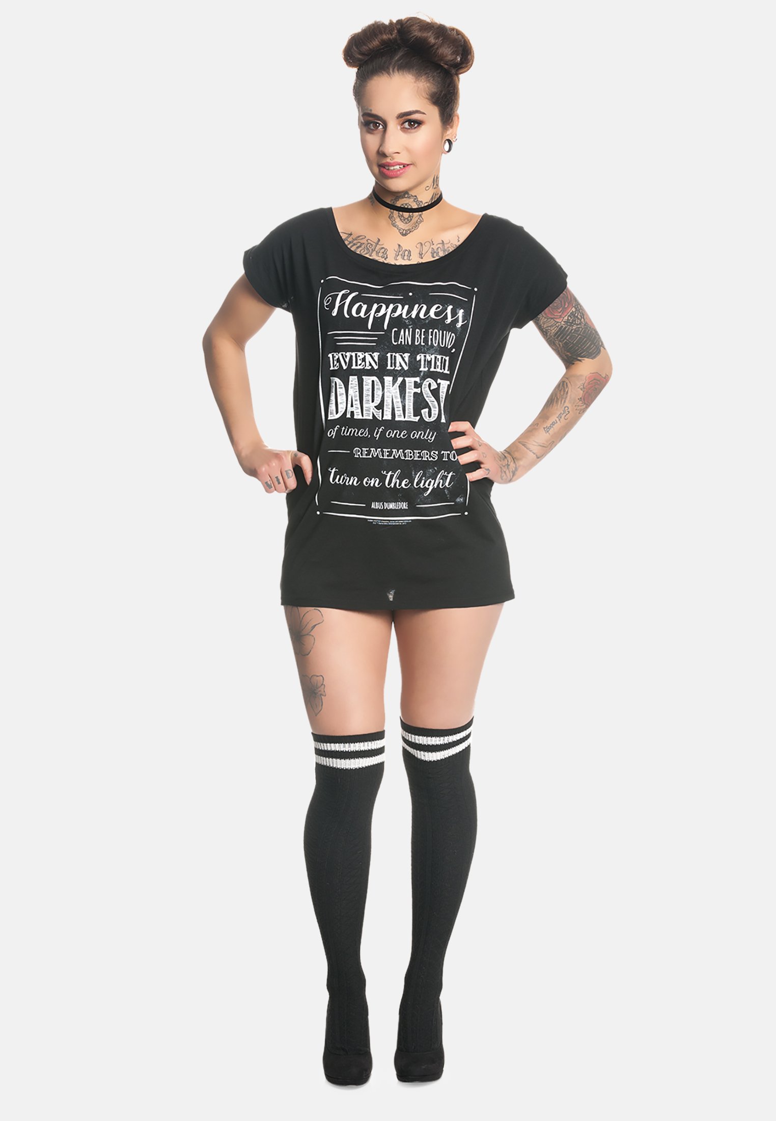 Damen HARRY POTTER HAPPINESS CAN BE FOUND - T-Shirt print Damen HARRY POTTER HAPPINESS CAN BE FOUND - T-Shirt print