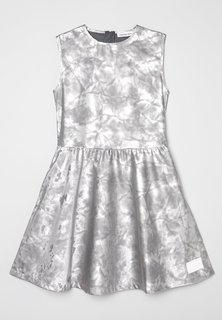 Calvin Klein Jeans Cocktailjurk zilverkleurig