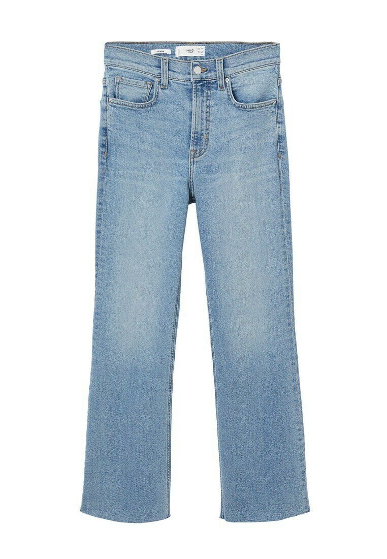 Mango Straight leg jeans - bleu moyen/Blauw - Zalando.nl