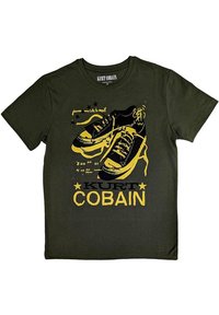 Paradiso Clothing KURT COBAIN SHOES LOGO - Print T-shirt - green