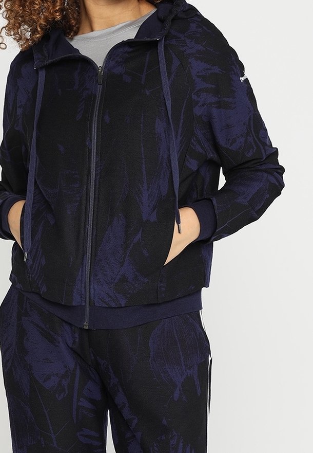 Desigual Sudadera con cremallera - blue